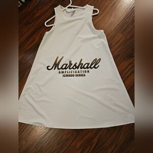 White Marshall Amp dress. Size S